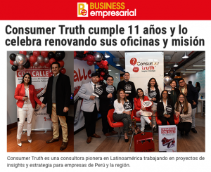 business empresarial consumer truth