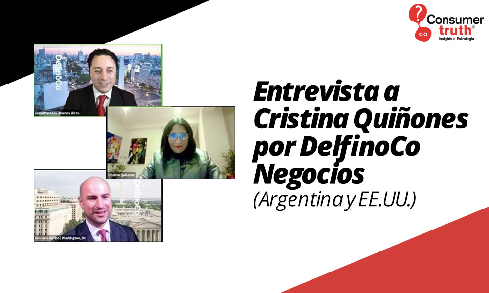 Entrevista a Cristina Quiñones por DelfinoCo Negocios (Argentina y EE.UU.)