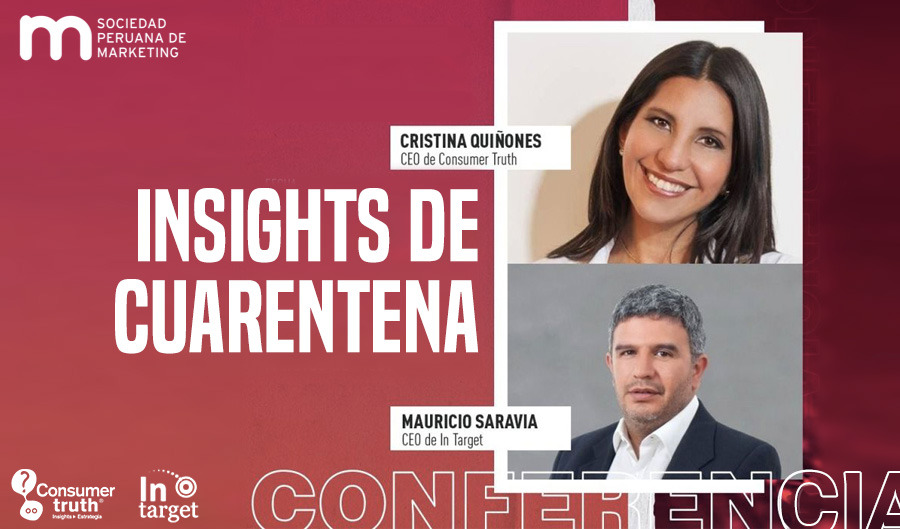 Presentación de «Insights de Cuarentena» ante la Sociedad Peruana de Marketing