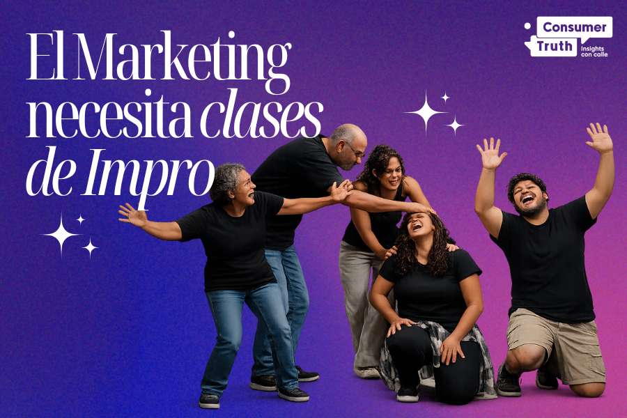 El Marketing necesita clases de Impro